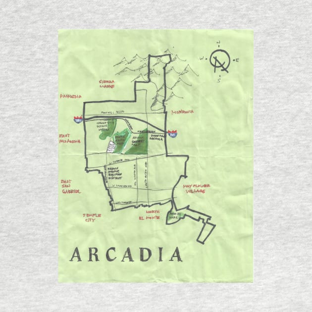 Arcadia by PendersleighAndSonsCartography